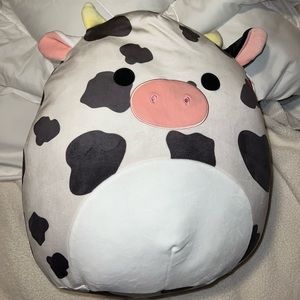 Squishmallow Cow Colin 16" NWT